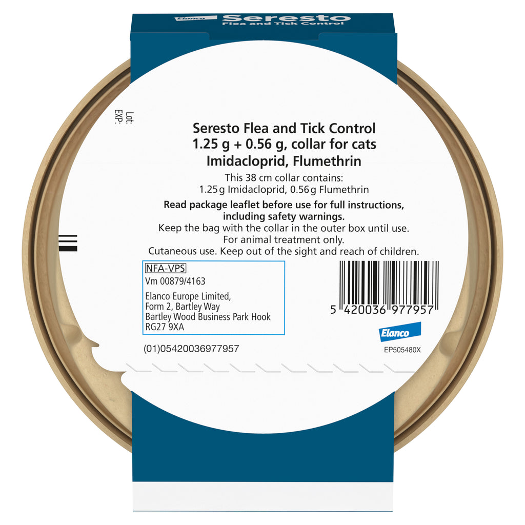 Seresto Flea and Tick Collar for Cats