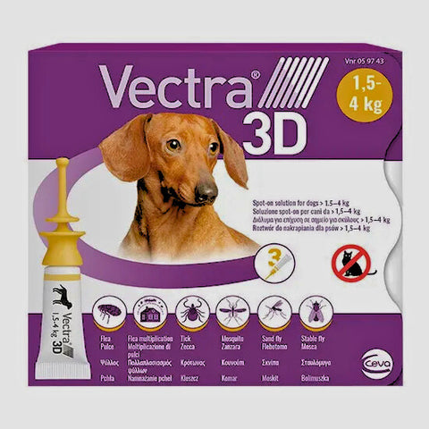 Vectra 3D Spot-On for Dogs