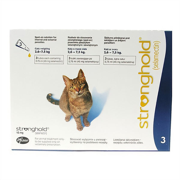 Stronghold For Cats 45mg Flea Treatment Prescription Required stronghold-for-cats-45mg-flea-treatment-prescription-required