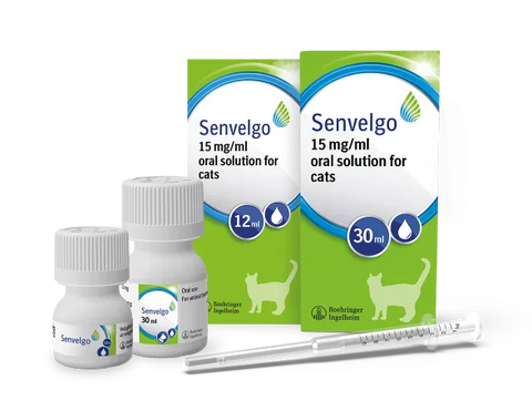 Senvelgo 15mg/ml Oral Solution for Cats – 12ml & 30ml (Prescription Required)