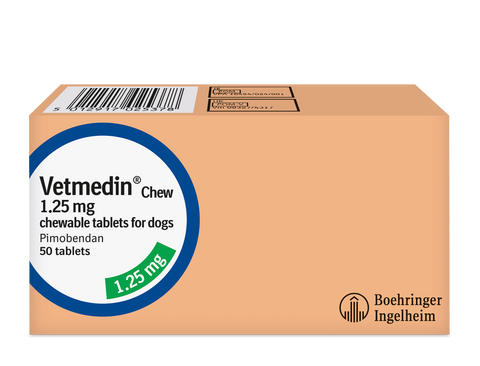 Vetmedin Chewable Tablets (Prescription Required)