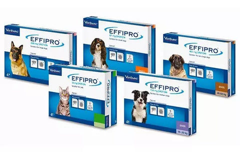 Effipro Spot on For Dogs (4 pipettes)