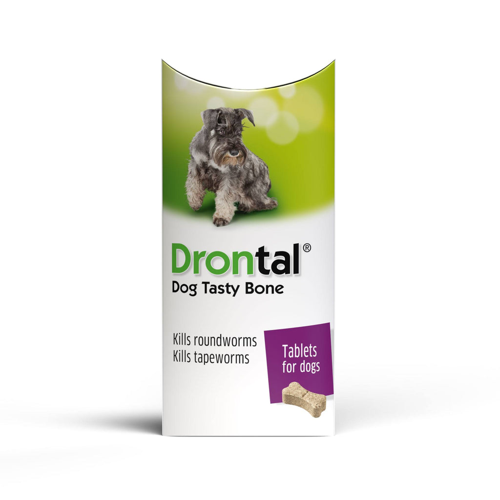 DRONTAL DOG TASTY BONE WORMING TABLETS