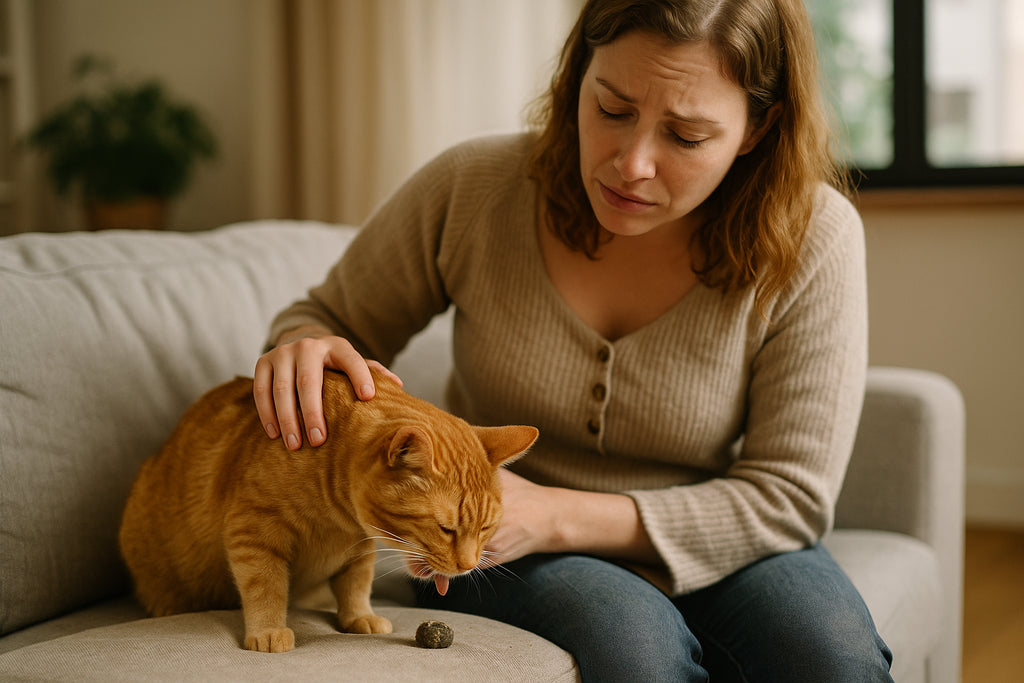 Hairballs in Cats: Causes & Prevention