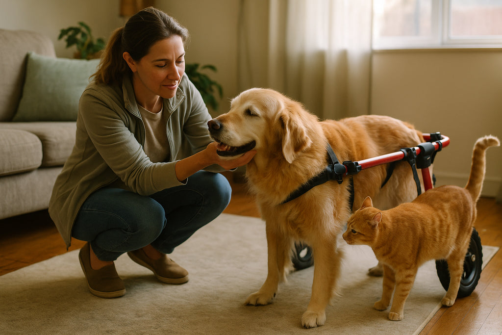 How to Support Pets with Mobility Problems