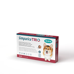 Simparica Trio Chewable Tablets for Dogs