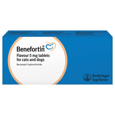 Benefortin 5mg Flavoured Tablets for Cats and Dogs