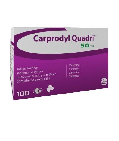 Carprodyl Quadri 50mg Tablets for Dogs (prescription only)