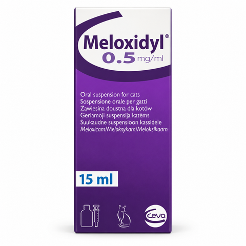 Meloxidyl Oral Suspension for Cats 15ml (Prescription Required)