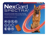 NexGard Spectra Tablets - Pack of 3 (Prescription Required)