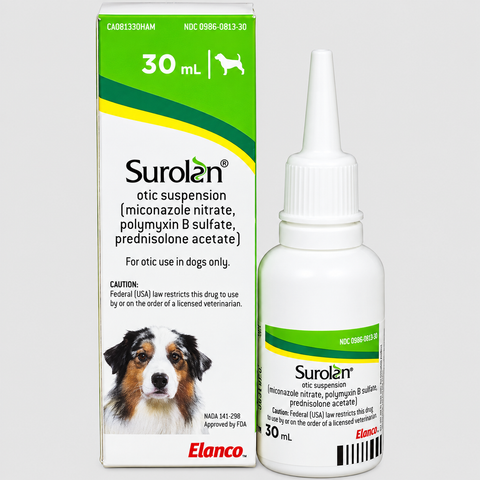 Surolan Ear Drops (Prescription Required)