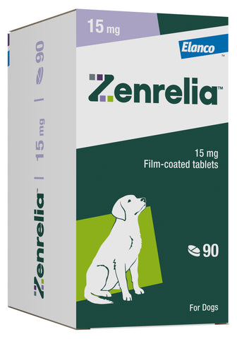 ZENRELIA® Tablets for Dogs – 4.8mg, 6.4mg, 8.5mg & 15mg (Prescription Required)