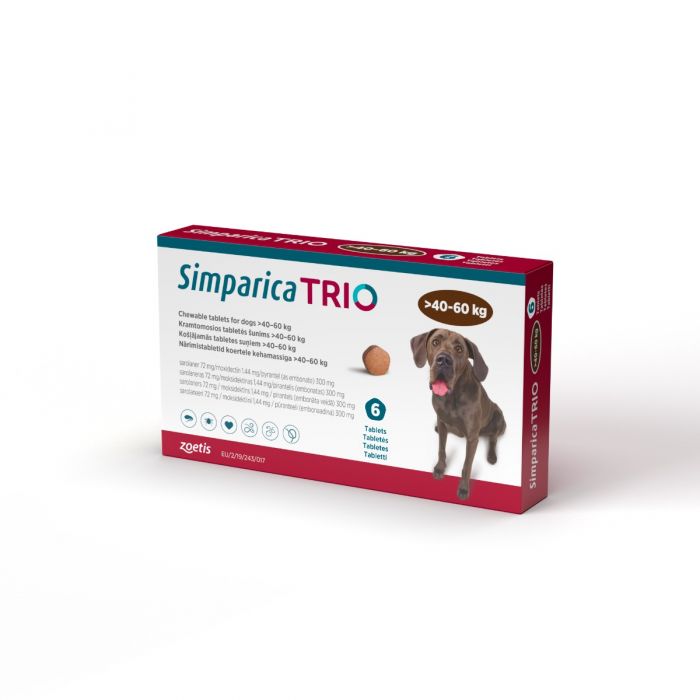 Simparica Trio Chewable Tablets for Dogs Prescription Required