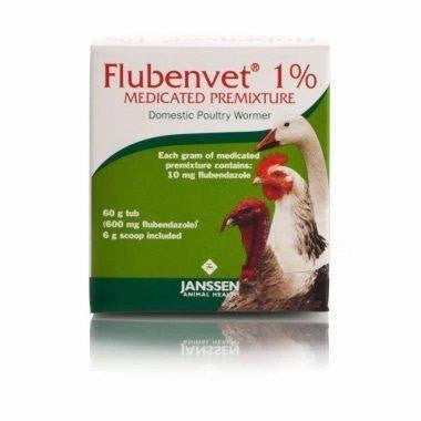 Flubenvet 1% Wormer 60g