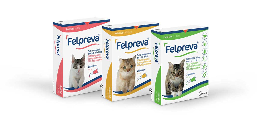 Felpreva Cats Spot on Solution - per pipette (Prescription Required)