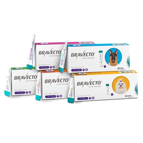 Bravecto Spot On Solution for Dogs (Prescription Required)