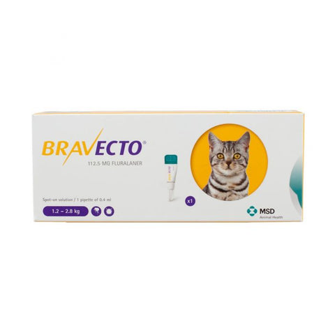 Bravecto Spot On Solution for Cats (Prescription required)