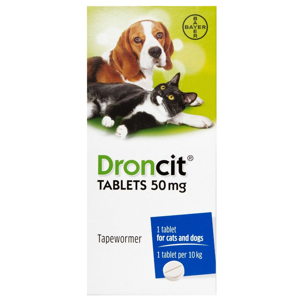 Droncit Worming Tablet for Cat and Dog Per Tablet