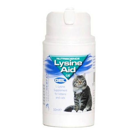 Lysine Aid Gel for Cats - 50ml