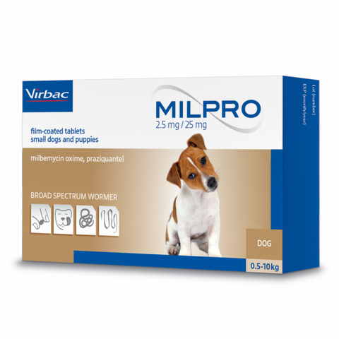 Milpro Worming Tablets for Puppies (Prescription Required)