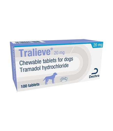 Tralieve Chewable Tablets for Dogs - Per Tablet (Original Prescription Required) (CD SCH 3)